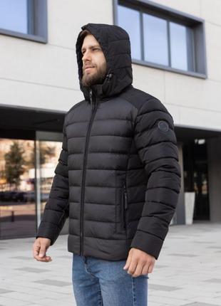 Зимняя теплая мужская куртка xs s m l новая