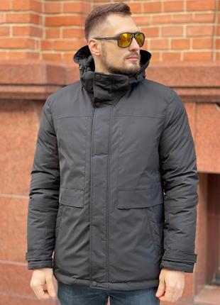 Зимняя теплая мужская куртка xs s m l новая
