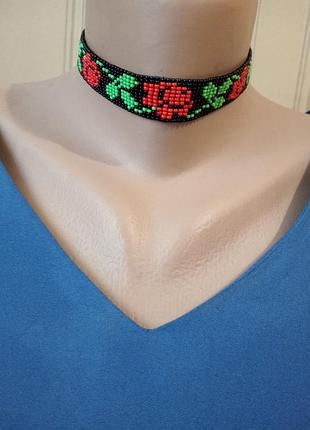 Чокери з бісеру 4