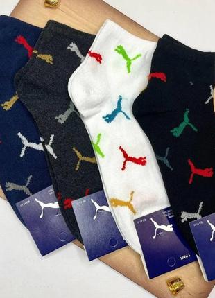 Набір шкарпеток  12 пар puma 4 кольори  36-40 розмір