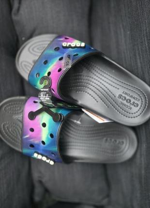 Шлепки мужские crocs slide