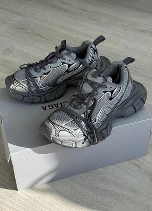 Кросівки balenciaga баленсіага premium нові сірі