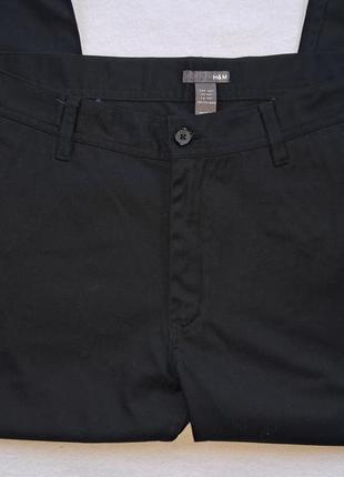 Женские классические чёрные брюки h&m (hennes & mauritz)