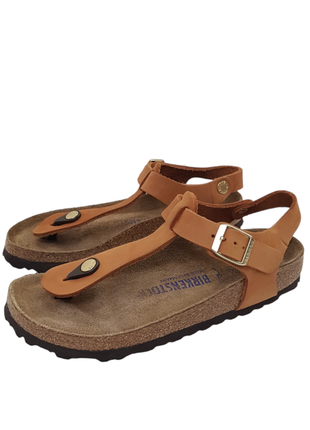 Брендовые замшевые босоножки birkenstock оригинал