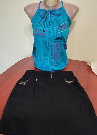 Комплект майка +спідничка