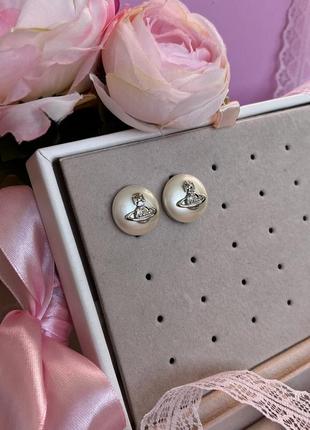 Серьги брендовые vivienne westwood