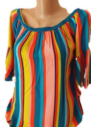 Акция 1+1 = 3 красивая блуза  papaya  100% вискоза