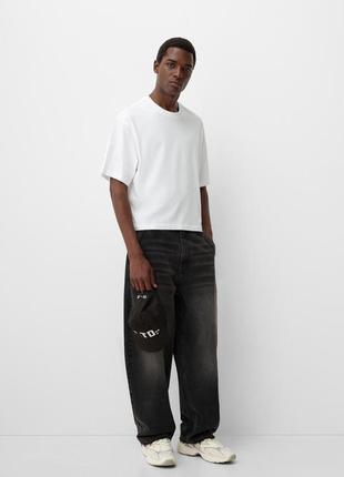 Новые беги скейтерские джинсы bershka y2k sk8