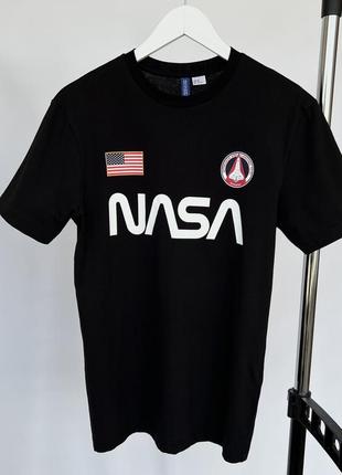 Футболка h&amp;m nasa🇱🇷🚀