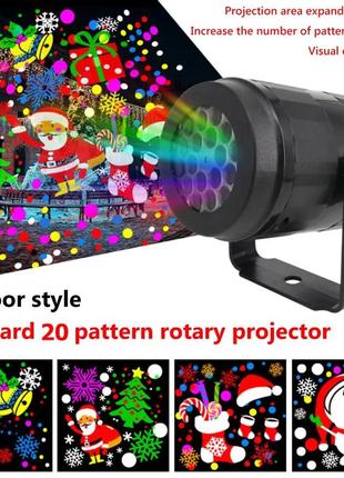 Рождественские огни снежинка проекция лазерная светодиодная лампа