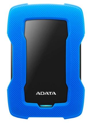 Phd external 2.5'' adata usb 3.1 dashdrive durable hd330 1tb blue