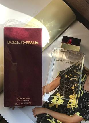 Парфумована вода dolce & gabbana pour femme 100ml(оригінал!!!)