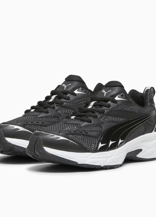 Черные мужские кроссовки puma morphic base sneakers (сетка) новые оригинал из сша