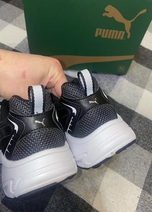 Чорні чоловічі кросівки puma morphic base sneakers (сітка) нові оригінал з сша10 фото
