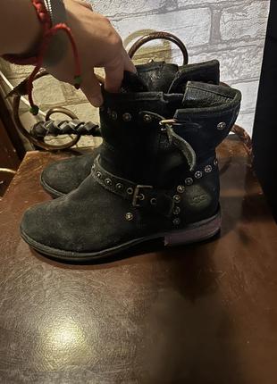 Замшевые зимние ботинки ugg australia- оригинал
