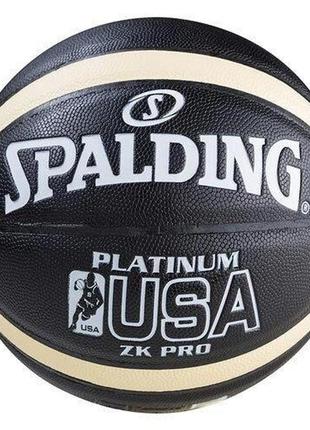 Мяч баскетбольный spalding platinum usa zk pro топ