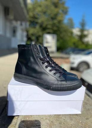 Кеди високі оригінал calvin klein icaro nappa smooth рр.43