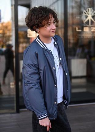 Дитяча куртка підліток бомбер осінь 5