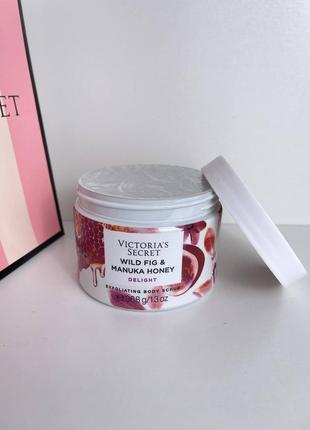 Скраб для тіла victoria’s secret wild fig & manuka honey