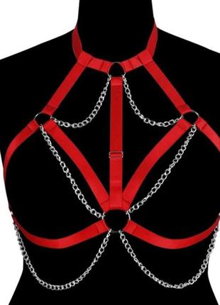 Портупея гартер з ланцюжками