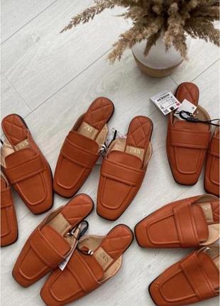 Новые мюли zara