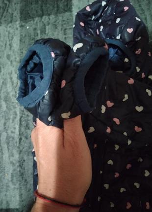 Демі куртка для дівчинки4 фото