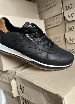 Кроссовки кожаные мужские reebok