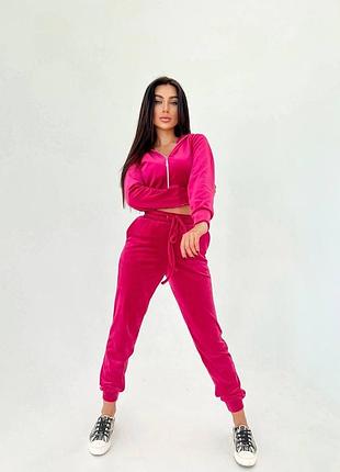 Велюровий костюм жіночий