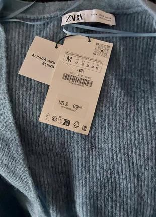 Zara стильний кардиган 18% альпака 38% шерсть8 фото