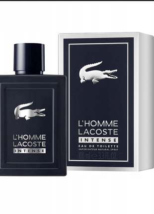 Туалетна вода l'homme lacoste intense edt 100ml