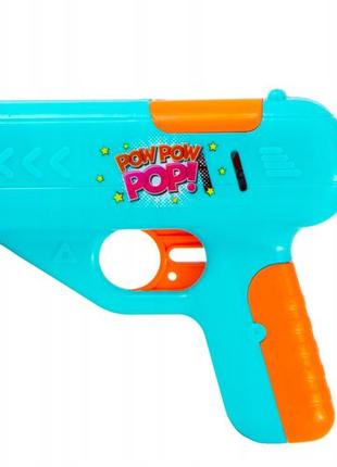 Льодяник іграшка bip candy pow pop pop bip candy blue 10g