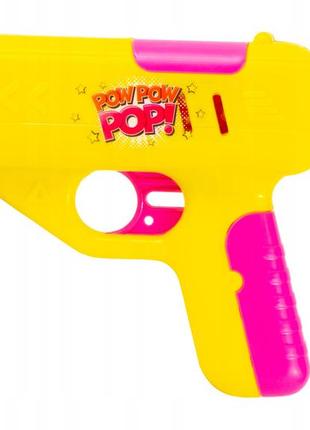Льодяник іграшка bip candy pow pop pop bip candy yellow 10g