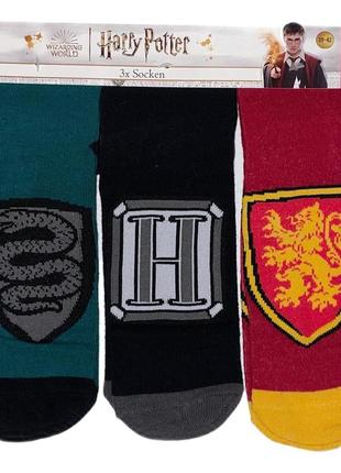 Носки harry potter socks 3 пары 39-42
