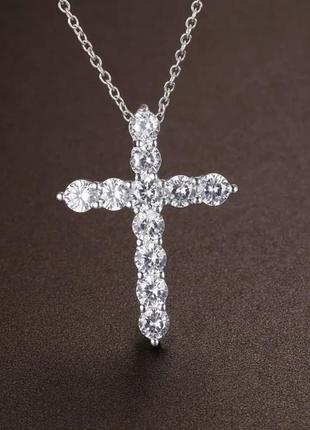 Крестик с цепочкой