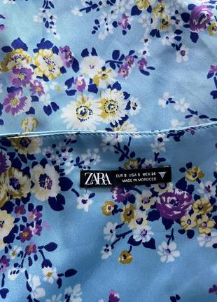 Сатинова сукня zara5 фото
