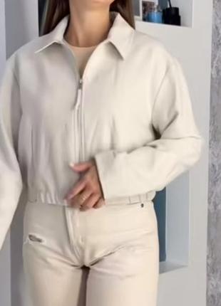 Бомбер-піджак