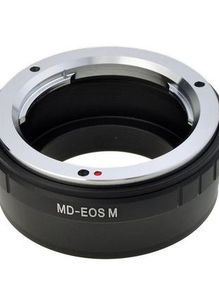 Адаптер (переходник) md - canon eos m (для беззеркальных камер - байонетом eos m) для eos m, m3, m10, m5, m6
