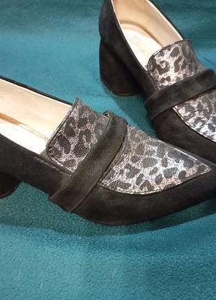 Туфли черные crisma 36 размер