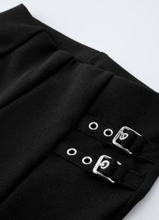 Розкльошені легінси з еластичним поясом zara3 фото