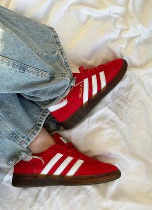 Кросівки adidas spezial handball red