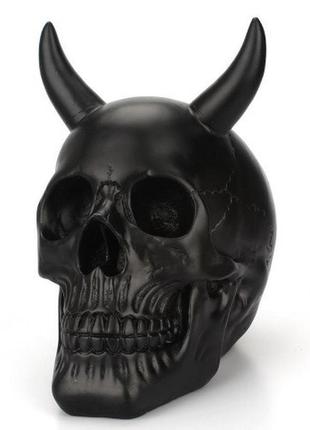 Топ! декоративні череп з рогами oasis, статуя прикраса для будинку, бару, на хеллоуїн.