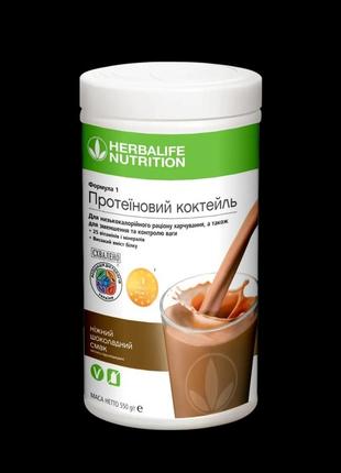 Протеиновый коктейль формула 1 нежный шоколад