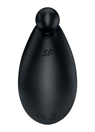 Вибратор для наружной стимуляции satisfyer spot on 2 black, очень мощный, гибкий отросток 5
