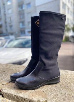 Сапоги кожаные оригинал ecco babett 216083 размер 39