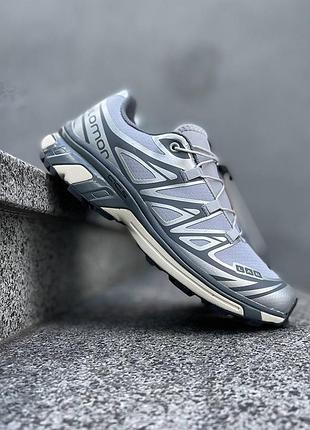 Кроссовки кроссовки кроссовки кроссовки salomon xt-6 grey кроссовки саломн икст 6 крист 6 серые серы