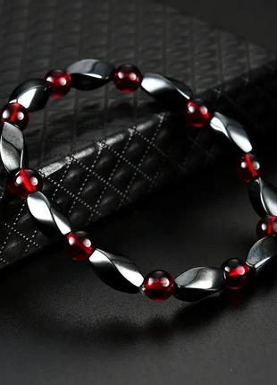 Браслет з природними намистинами будди на еластичній основ