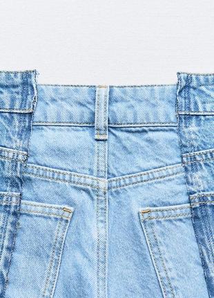 Прямые джинсы z1975 patchwork с высокой посадкой7 фото
