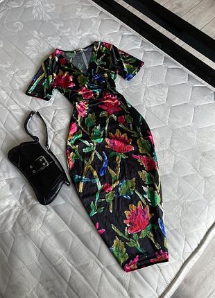 Сукня zara бархат