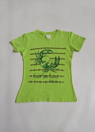 Yazbek. отличная футболка с крабом девочке.