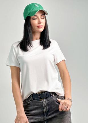 Жіноча трикотажна футболка "zefir"1 фото